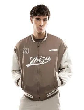 Siroko Giacca Ibz Hoop Brown M