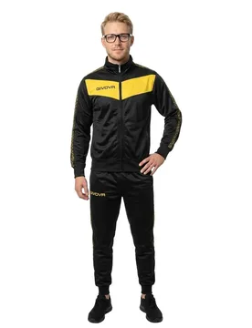 Survêtement Visa Black / Yellow M - Givova - FashionsVida