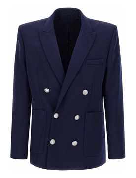 Balmain Grain de Poudre Blazer