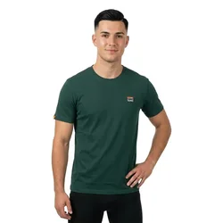 T-shirt à Manches Courtes Great Outdoors Emb Relaxed Fit Enamel Green L