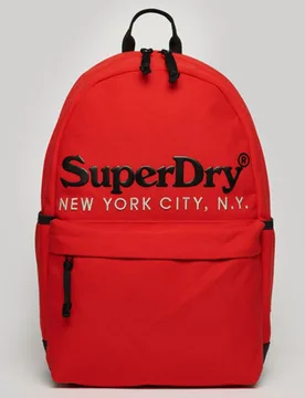 Superdry Damen Venue Montana Rucksack Rot - Größe: One Größe - 64.99 - FashionsVida