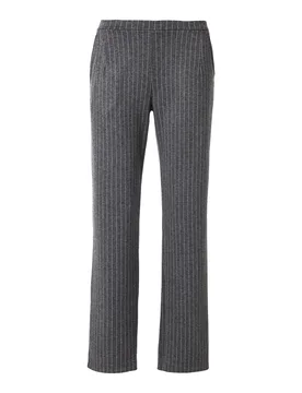 Hose "Klassik", gestreift grau S Damen - walzvital - FashionsVida