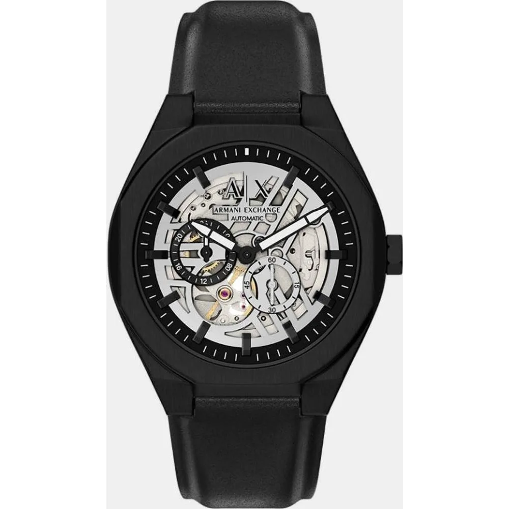 Reloj de hombre automático sync de de piel - Armani Exchange - FashionsVida
