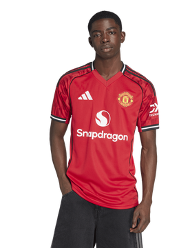 Manchester United Home 25-26 Herren Trikots/Replikate - Rot - Größe S - Poly Jersey Red S