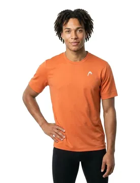 Slice Ii Short Sleeve T-shirt Campfire Orange M - Head Racket - FashionsVida