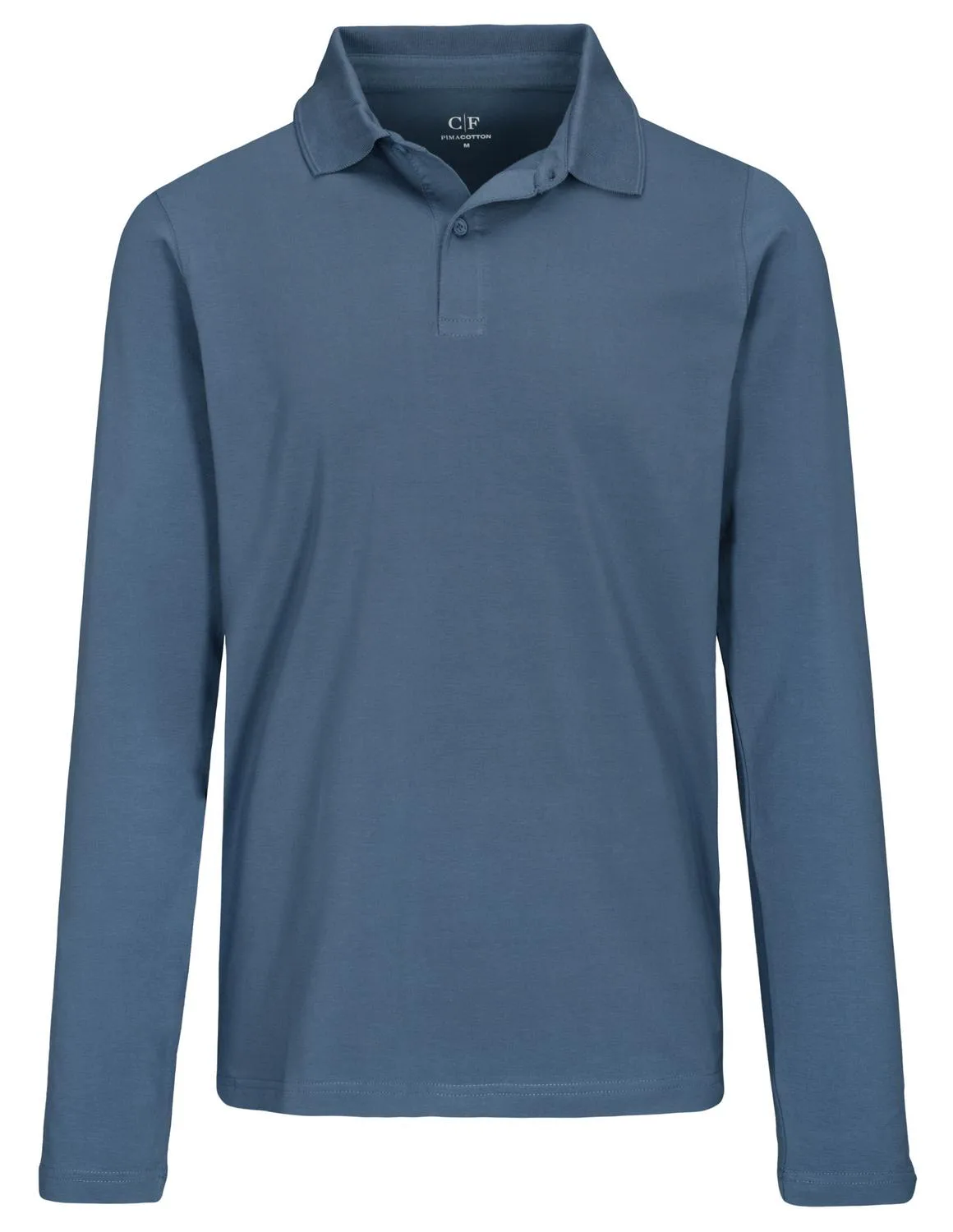 Knopf Polo-Shirt, 1/1 Arm male - M - FashionsVida