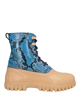 Stiefelette Herren Azurblau 38 Herren