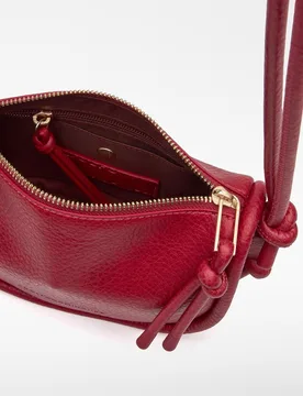 Bandolera de mujer Luna pequeña en Piel No Piel - Adolfo Dominguez - FashionsVida