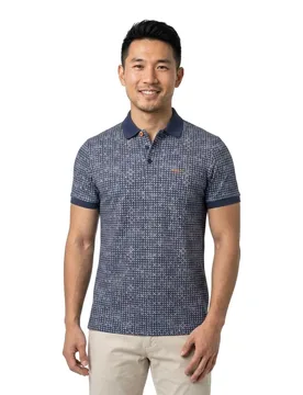 Polo A Maniche Corte 26cn103 Navy Sky M - Nza New Zealand - FashionsVida