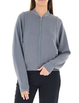 DEHA Felpa con zip GRIGIO M
