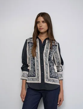Camisa estampada de mujer - Salsa Jeans - FashionsVida