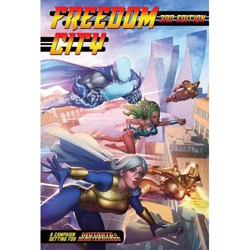 Mutants & Masterminds: Freedom City Campaign Setting - Green Ronin Publishing - FashionsVida