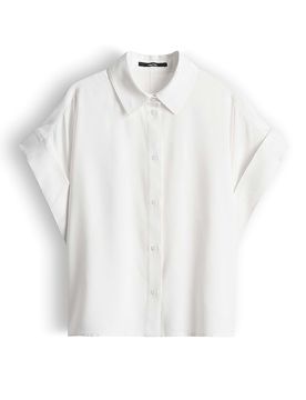 Blusa camisera ZELYA blanco 40