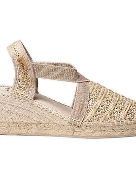 Pons Espadrilles Compensées Terra-nz Natural EU 41 - Toni - FashionsVida