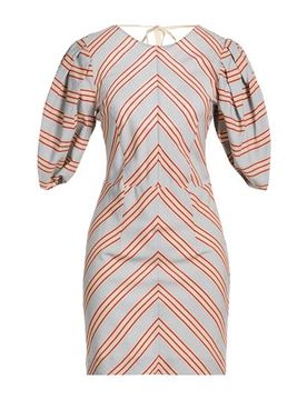 Mini-Kleid Damen Hellgrau 34,36,38 Damen