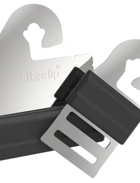 AKO Torgriffverbinder Litzclip 20mm, Edelstahl, 4 Stück - AKO Weidezaun - FashionsVida