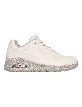 Sneakers leopardate con suola ad aria e lacci fissi UNO Safari Time 37