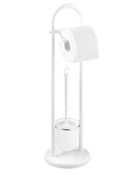 Stand WC-Garnitur Siena Weiß, aus Stahl