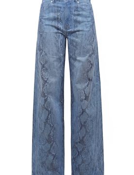 Pantalone - 470484 - Fantasia Azzurro