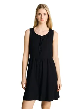 Vestito Senza Maniche 1050299 Deep Black L