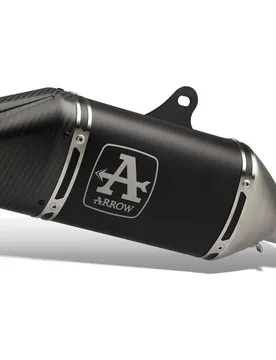 Terminale di Scarico Veloce in alluminio Dark Per Triu taglia un - Arrow - FashionsVida