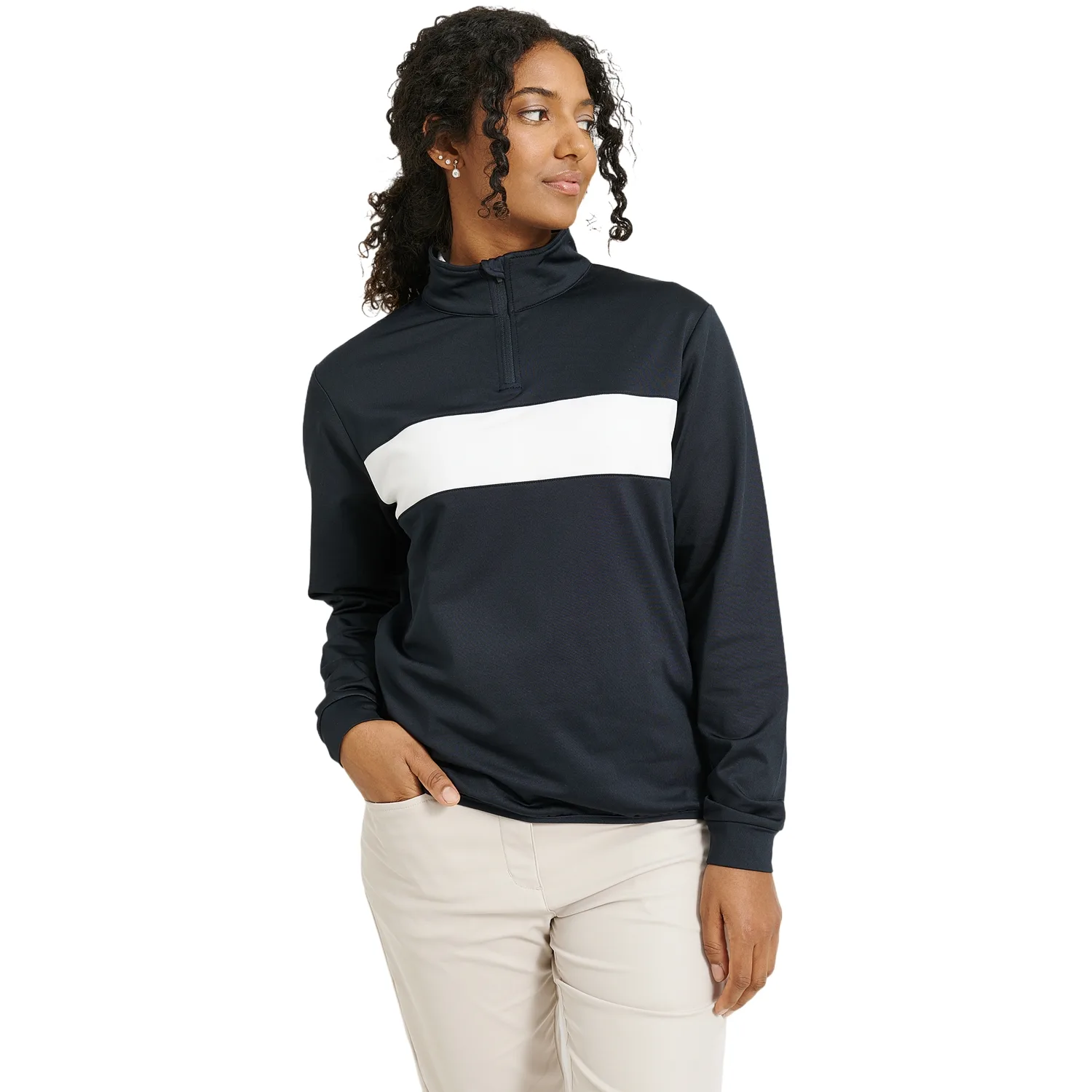 Abacus Layer Club 1/4 Zip, navy xxl - Abacus - FashionsVida