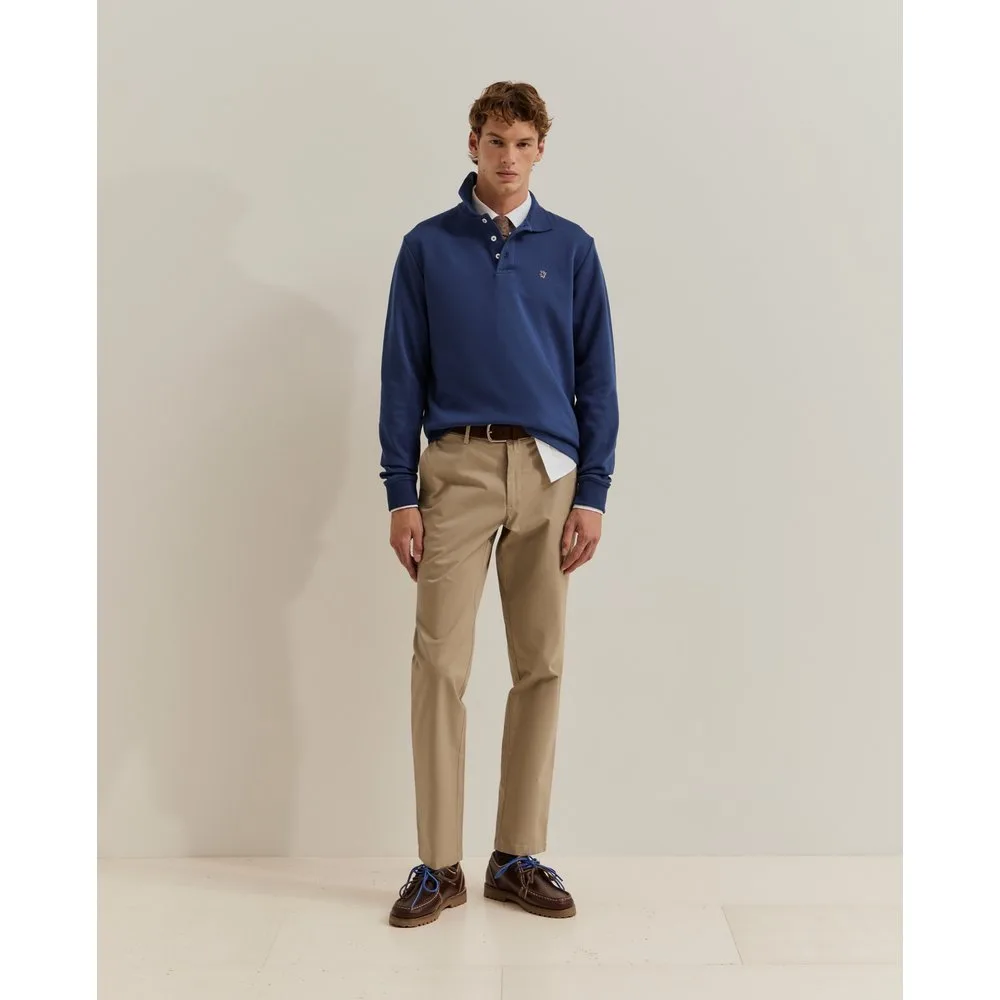 Pantalones chinos de hombre ajustados en algodón - Lion of Porches - FashionsVida