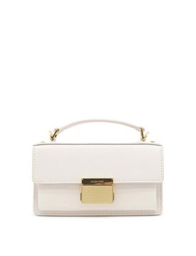 Borsa a tracolla in pelle bianca