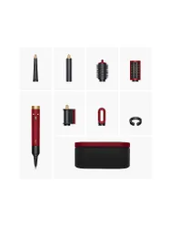 Haarstyler - Airwrap in velluto rosso/oro rosso scuro