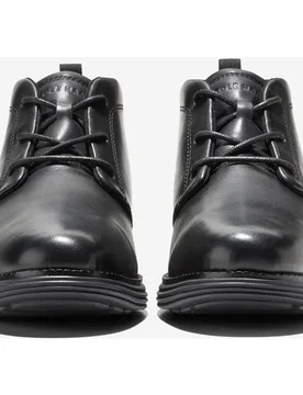 Botines de hombre confeccionados en piel impermeable - Cole Haan - FashionsVida