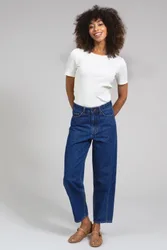 Womens Baiter 100% Cotton Barrel Leg Jeans - - Size: 14
