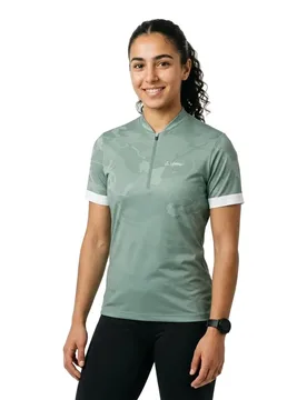 Maillot à Manches Courtes Illusion Half Zip - Loeffler - FashionsVida