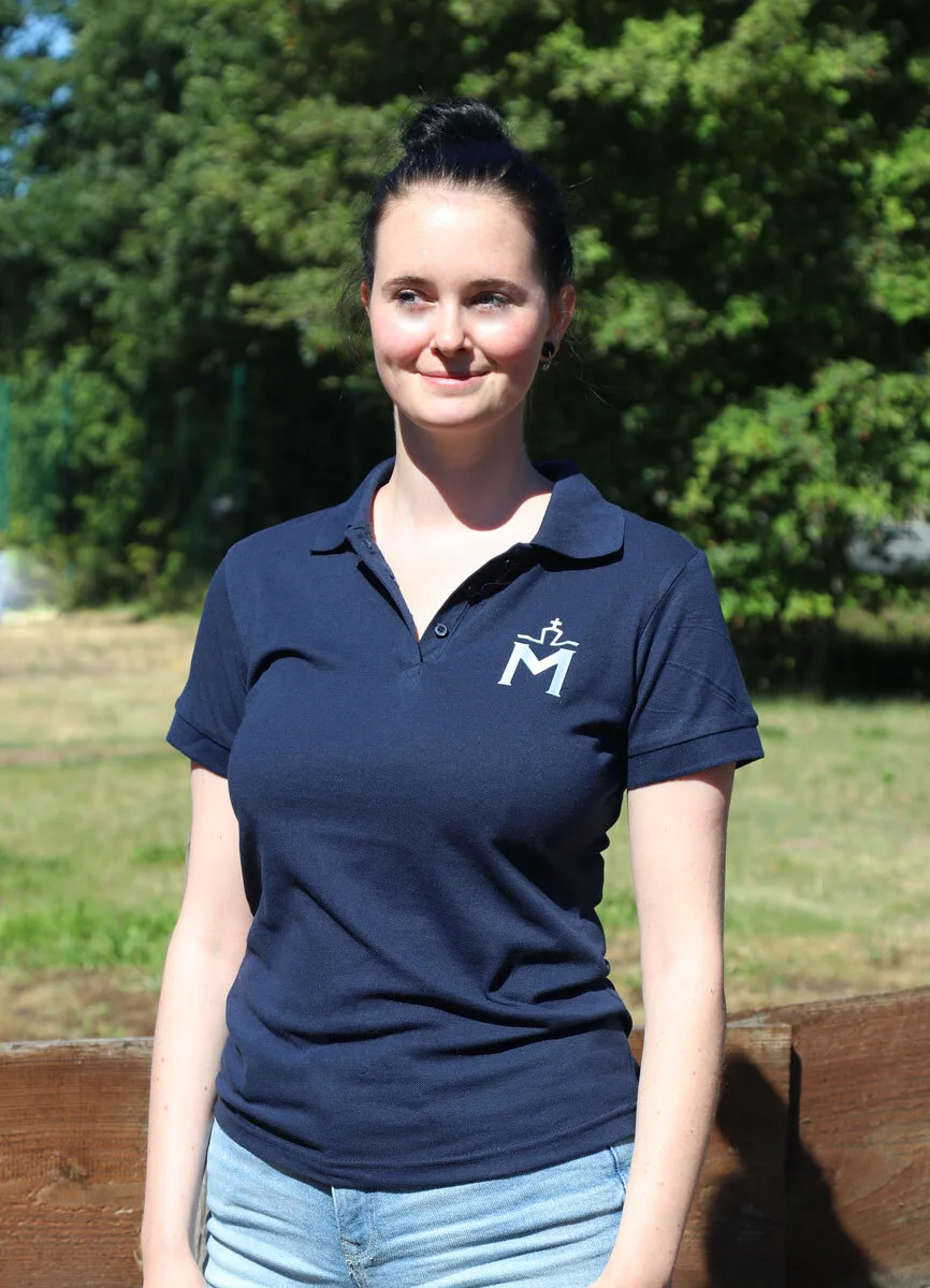 Mecklenburger Damen Poloshirt, navy M - Reitsport Manski - FashionsVida