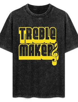 Treblemakers T-Shirt Casual Loose Fit Short Sleeve T-Shirt - Aliexpress - FashionsVida