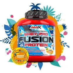 Isolat De Protéine De Lactosérum Fusion Mangue Et Ananas 1000g
