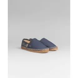 Harper & Neyer - Alpargatas de hombre con punta redonda con estampado étnico