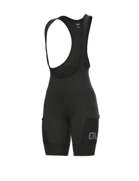 Pantaloncini ciclismo donna OFF ROAD - GRAVEL STONES CARGO nero - ALE' - FashionsVida