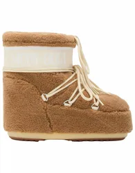 Bottes après-ski - Moon Boot Icon Low Fleece Camel - Taille 39-41 - Marron