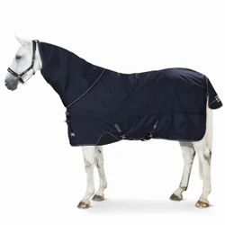 Weidedecke Omega Fleecelining, navy 7'0