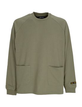 Maglietta Manica Lunga Uomo Pocket L/s Tee Military Green
