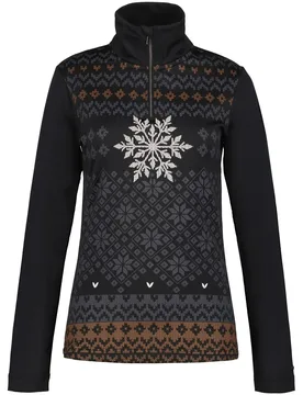 Hangist Damen Rollkragenpullover, schwarz S - Luhta - FashionsVida