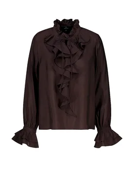 Monari Blusa marrón 38 - monari - FashionsVida