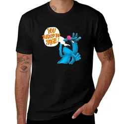 Retro The Monster at The end of This Book T-Shirt funny costumes korean fashion funny gifts mens plain t shirts