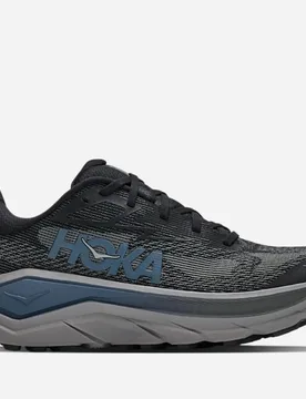 Men's Challenger 8 Road Running Shoes in Black/Thunder Cloud, Size 11 - HOKA - FashionsVida