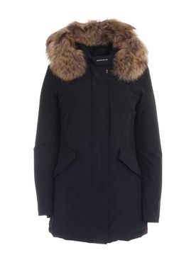 Woolrich Parka Artic Racoon blu