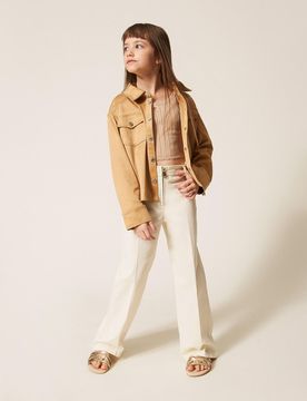 Twinset Pantalon en bull stretch