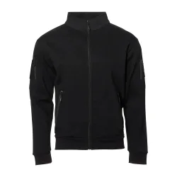 Jacke Sweatjacke Tactical - Schwarz / L Herren Schwarz adult Herren