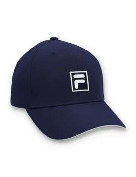 Dark Navy F-Box Woven Ball Cap - ONE - FILA Tennis - FashionsVida