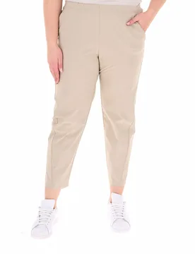 Pantalone a sigaretta SABBIA L - JURERE - FashionsVida