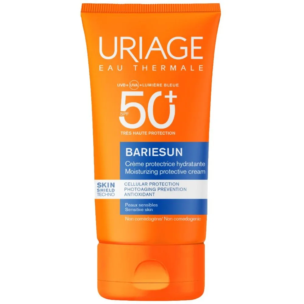 Protector Solar Hidratante Facial Bariésun 50 ml - Uriage - FashionsVida